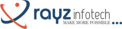 Rayz Infotech Full Logo
